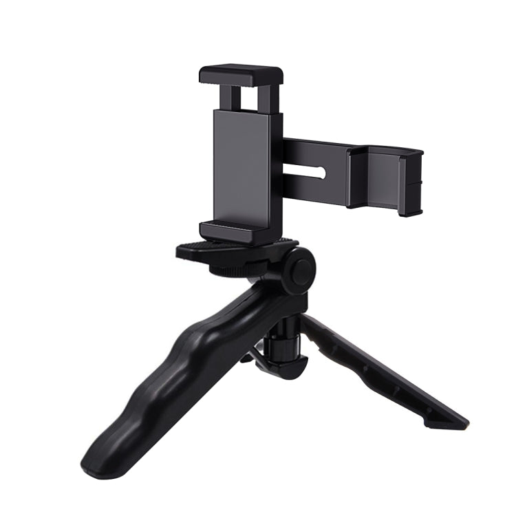 PULUZ Smartphone Fixing Clamp 1/4 inch Holder Mount Bracket + Grip Folding Tripod Mount Kits for DJI OSMO Pocket / Pocket 2