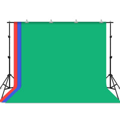 PULUZ 2.9x2m Photo Studio Background Support Stand Backdrop Crossbar Bracket Kit with Red / Blue / Green Backdrops, 2.9 x2 m (double stands), 2.9x2m  (Double stands)