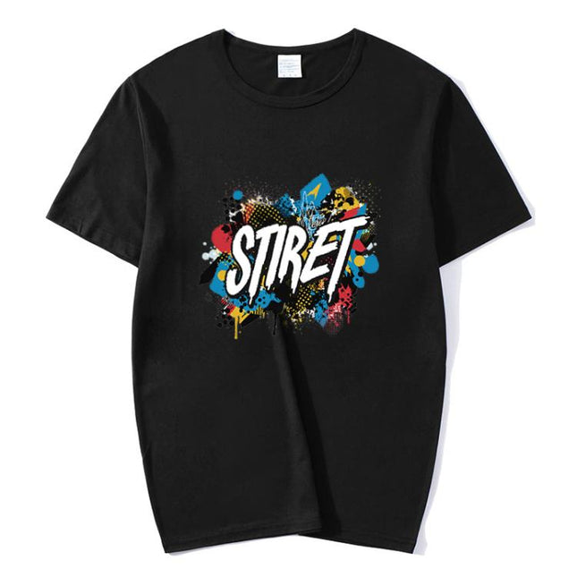 Round Neck Modal Short Sleeve T-shirt Custom Made Print Your Demand, Size: L, L, POD T-shirt