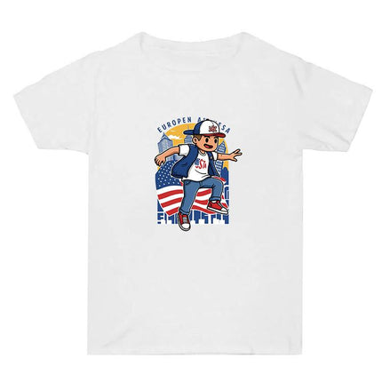 Summer Baggy Cotton Short Sleeve T-shirt Custom Made Print On Your Demand, Size: XXXL, XXXL