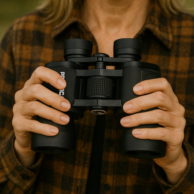 PRAKTICA Falcon 8x40mm Wide Angle Porro Prism Field Binoculars - Black