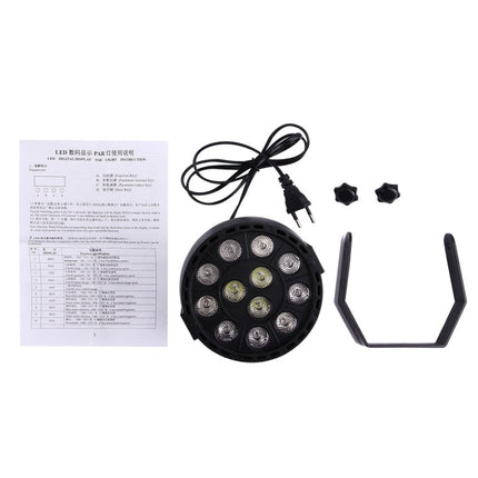 with LED Display, Master / Slave / DMX512 / Auto Run Modes, US Plug, US Plug