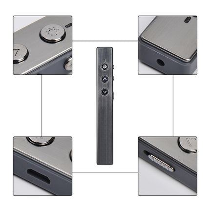 PR-20 Wireless Presenter PowerPoint PPT Clicker Presentation Remote Control Pen Laser Pointer Flip Pen with Air Mouse Function, Laser Pointer Flip Pen