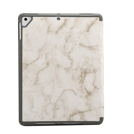Marble Texture Pattern Horizontal Flip Case for iPad 9.7 (2018) , with Three-folding Holder & Pen Slots, For iPad 9.7 (2018) & iPad Air & iPad Air 2 & iPad Pro 9.7 & iPad 9.7 2017, For iPad 9.7 (2018)