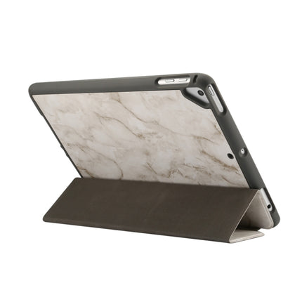 Marble Texture Pattern Horizontal Flip Case for iPad 9.7 (2018) , with Three-folding Holder & Pen Slots, For iPad 9.7 (2018) & iPad Air & iPad Air 2 & iPad Pro 9.7 & iPad 9.7 2017, For iPad 9.7 (2018)