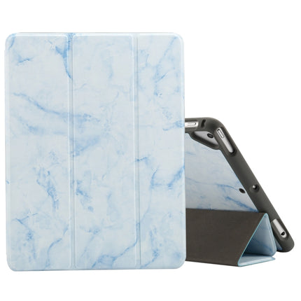 Marble Texture Pattern Horizontal Flip Case for iPad 9.7 (2018) , with Three-folding Holder & Pen Slots, For iPad 9.7 (2018) & iPad Air & iPad Air 2 & iPad Pro 9.7 & iPad 9.7 2017, For iPad 9.7 (2018)
