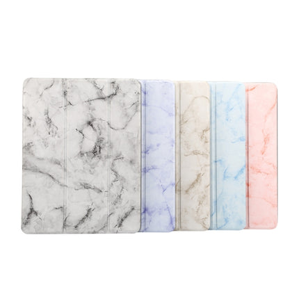Marble Texture Pattern Horizontal Flip Case for iPad 9.7 (2018) , with Three-folding Holder & Pen Slots, For iPad 9.7 (2018) & iPad Air & iPad Air 2 & iPad Pro 9.7 & iPad 9.7 2017, For iPad 9.7 (2018)