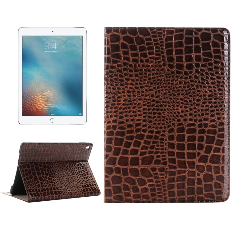 Crocodile Texture  Horizontal Flip Leather Case with Holder & Card Slots & Wallet for iPad Pro 9.7 inch