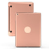 F19B for iPad 9.7 (2017/2018) & iPad Air & Air 2 & iPad Pro 9.7 & New iPad 9.7 inch (2017) Ultra-thin ABS Horizontal Flip Tablet Case + Bluetooth Keyboard