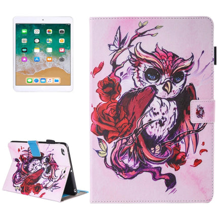 For iPad Air / iPad Air 2 Painting Pattern Horizontal Flip Leather Case with Holder & Wallet & Card Slots & Pen Slot