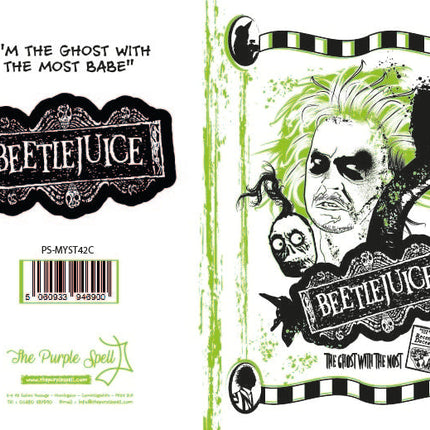 Beetle Juice | Greeting Card | Birthday Card | Retro Gift