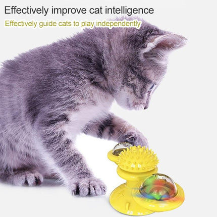 Pet Toy Cat Turntable Funny Cat Toy Scratch Scratching