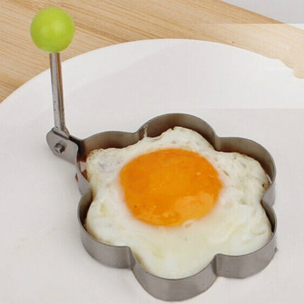 Omelette Kitchen Gadgets, Round, Heart shaped, Plum flower