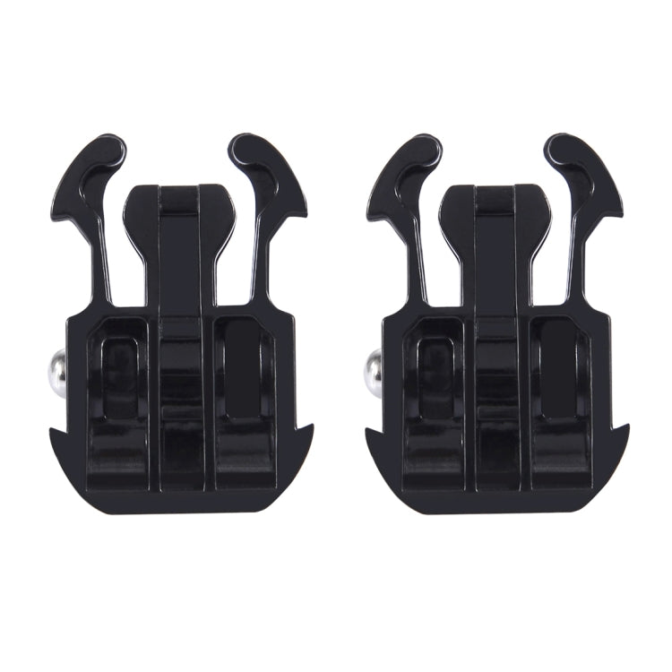 2 PCS PULUZ Horizontal Surface Quick Release Buckle for GoPro, Insta360, DJI and Other Action Cameras