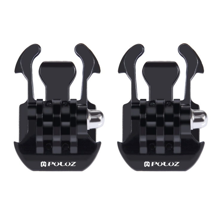 2 PCS PULUZ Horizontal Surface Quick Release Buckle for GoPro, Insta360, DJI and Other Action Cameras, Quick Release Buckle (2 PCS)