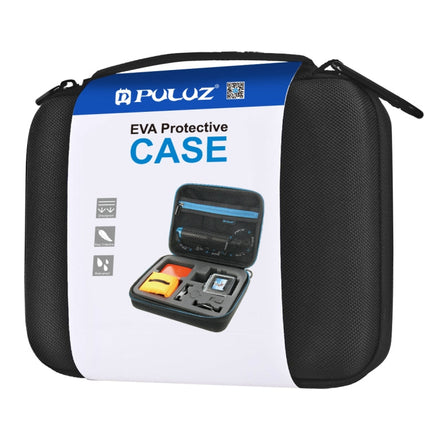 PULUZ Waterproof Carrying and Travel Case for for GoPro, Insta360, DJI and Other Action Cameras Accessories, Medium Size: 23cm x 17cm x 7cm, For GoPro, Size: 23cm x 17cm x 7cm