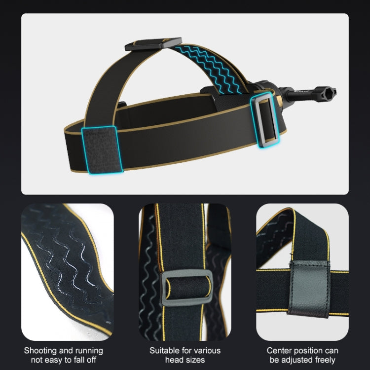 PULUZ Magnetic Quick-release Head Strap Harness Belt