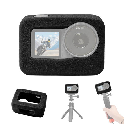 For DJI Osmo Action 6 PULUZ High Density Foam Windshield, For DJI Osmo Action 6