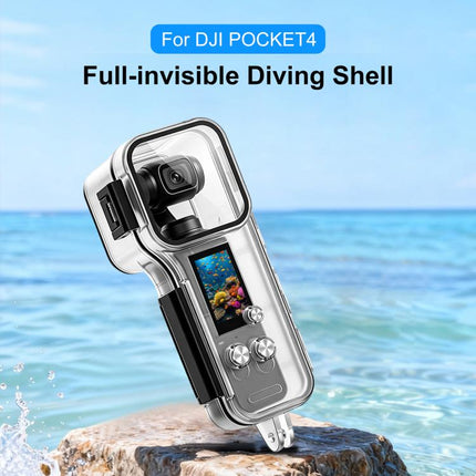 DJI Osmo Pocket 4 Waterproof Case 50m – PULUZ Diving Housing