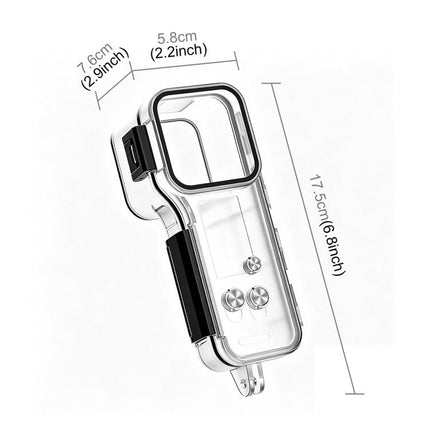 DJI Osmo Pocket 4 Waterproof Case 50m – PULUZ Diving Housing