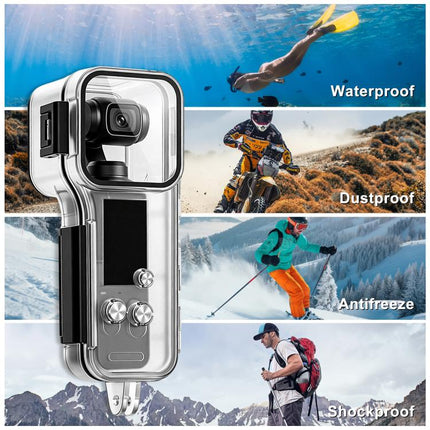 DJI Osmo Pocket 4 Waterproof Case 50m – PULUZ Diving Housing