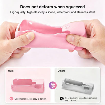 For DJI OSMO Pocket 4 PULUZ 4 in 1 Body Lens Handle Screen Silicone TPU Cover