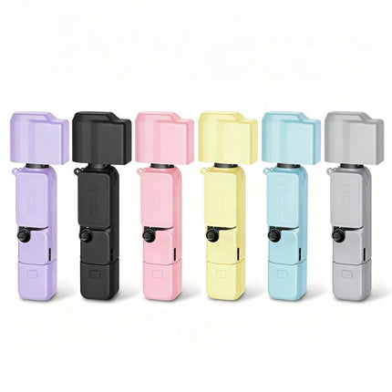 For DJI OSMO Pocket 4 PULUZ 4 in 1 Body Lens Handle Screen Silicone TPU Cover