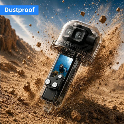 For DJI Osmo Pocket 4P PULUZ 50m Underwater Waterproof Housing Diving Cover, For DJI Osmo Pocket 4P
