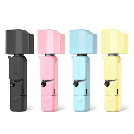 For DJI Osmo Pocket 4P PULUZ 5 in 1 Body Lens Handle Screen Silicone Cover with Anti-loss Rope