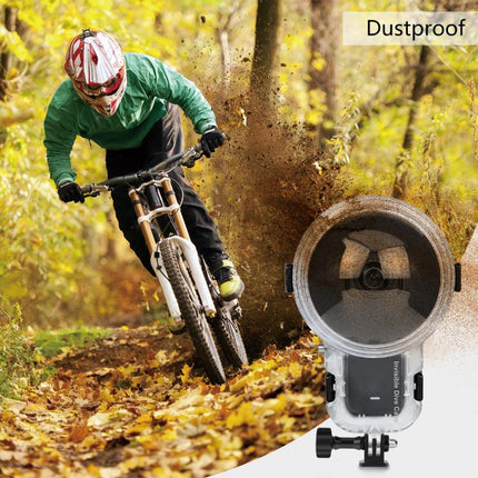 For Insta360 X5 PULUZ Pro-Level 50m Waterproof Sealed Diving Case
