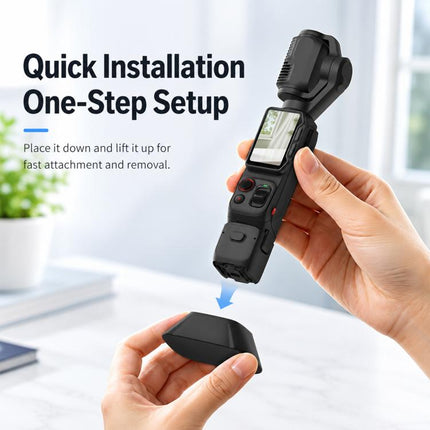 For Insta360 Luna Ultra PULUZ Silicone Dock Desktop Adhesive Base Bracket, For Insta360 Luna Ultra