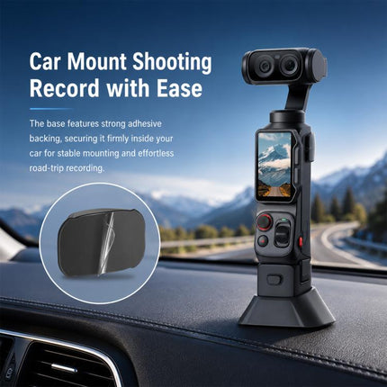 For Insta360 Luna Ultra PULUZ Silicone Dock Desktop Adhesive Base Bracket, For Insta360 Luna Ultra