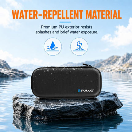 For Insta360 Luna Ultra PULUZ Hard Carrying Case PU Diamond Pattern EVA Protective Storage Bag, For Insta360 Luna Ultra
