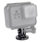 1/4 Inch Screw Hole (Black) / Black