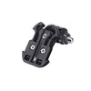 PULUZ Black Vertical Surface J-Hook Buckle Mount for PULUZ Action Sports Cameras Jaws Flex Clamp Mount for GoPro, Insta360, DJI and Other Action Cameras