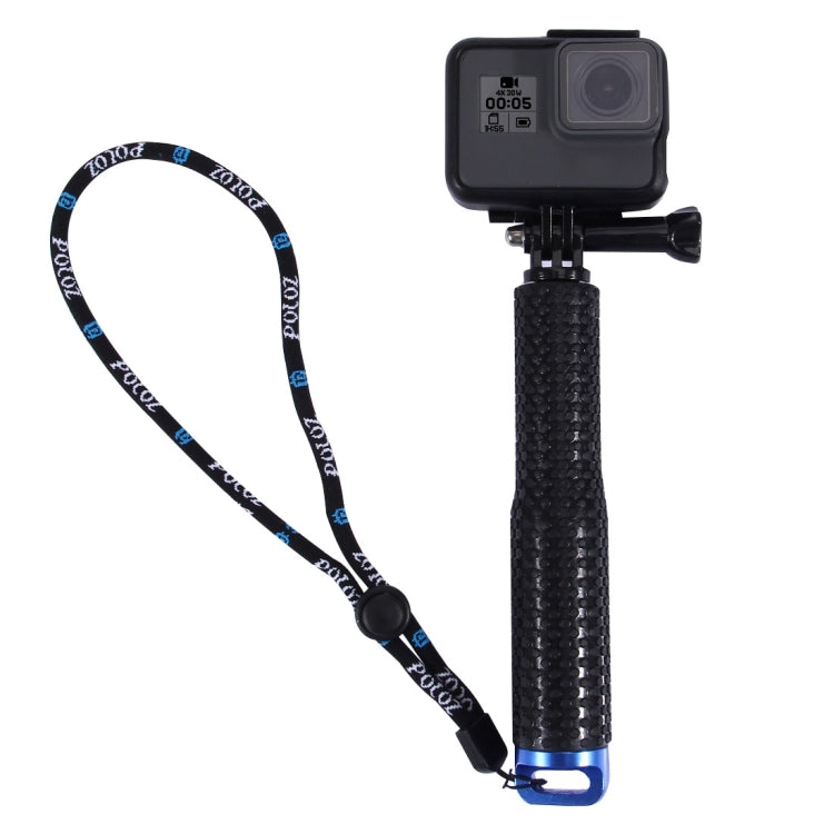 PULUZ Handheld Extendable Pole Monopod for GoPro, Insta360, DJI and Other Action Cameras, Length: 19-49cm