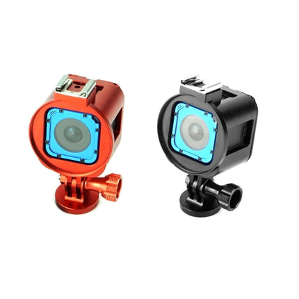 PULUZ Housing Shell CNC Aluminum Alloy Protective Cage Kit with Metal Wrench & Lens Cap & Screw & Tripod Adapter for GoPro HERO5 Session /HERO4 Session /HERO Session, For HERO4 Session