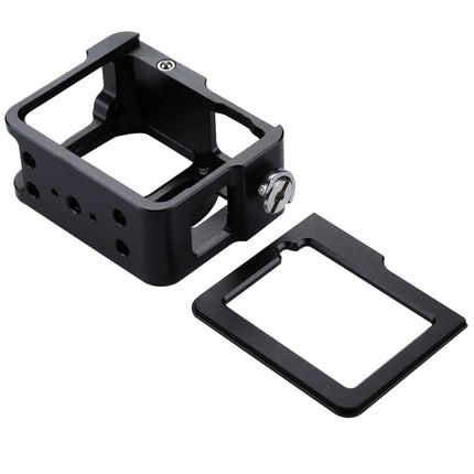 PULUZ Housing Shell CNC Aluminum Alloy Protective Cage with Insurance Frame & 52mm UV Lens for GoPro HERO(2018) /7 Black /6 /5, For HERO6 /5 Pull Frame UK Stock, For HERO6 /5 Pull Frame US Stock, For HERO6 /5 Pull Frame AE Stock, For HERO6 /5 Pull Fram...