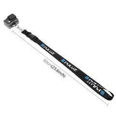 PULUZ 60cm Detachable Long Neck Strap Lanyard SlingGoPro, Insta360, DJI and Other Action Cameras, 60cm Neck Strap