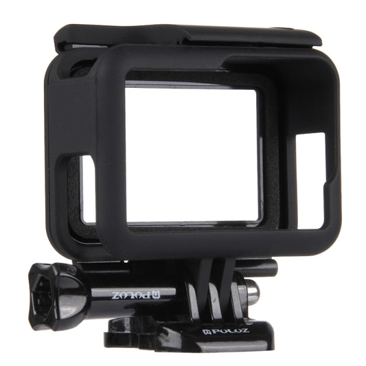 PULUZ ABS Plastic Housing Shell Frame Mount Protective Case Cage with Pedestal and Long Screw for GoPro HERO(2018) /7 Black /6 /5, For GoPro HERO6 /5