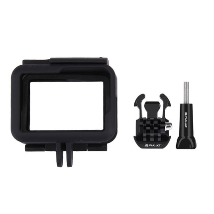 PULUZ ABS Plastic Housing Shell Frame Mount Protective Case Cage with Pedestal and Long Screw for GoPro HERO(2018) /7 Black /6 /5, For GoPro HERO6 /5