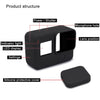 PULUZ Silicone Protective Case with Lens Cover for GoPro HERO7 Black /7 White / 7 Silver /6 /5