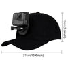 PULUZ Baseball Hat with J-Hook Buckle Mount & Screw for GoPro, DJI OSMO Action and Other Action Cameras