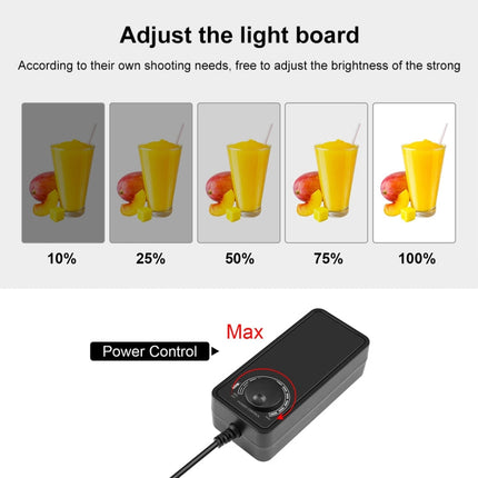 PULUZ Constant Current LED Power Supply Power Adapter for 80cm Studio Tent, AC 100-250V to DC 18V 3A
