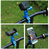 PULUZ 360 Degree Rotation Bike Aluminum Handlebar Adapter Mount with Screw for GoPro, Insta360, DJI and Other Action Cameras, AE Stock (Blue), US Stock (Red), China Stock (Red), US Stock (Blue), China Stock (Blue), US Stock (Black), China Stock (Black)