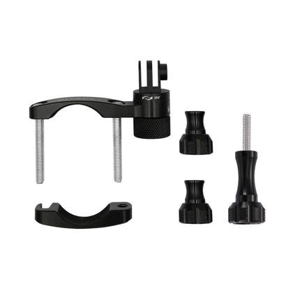 PULUZ 360 Degree Rotation Bike Aluminum Handlebar Adapter Mount with Screw for GoPro, Insta360, DJI and Other Action Cameras, Handlebar Adapter Mount 2