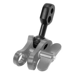 PULUZ Light Diving Aluminum Alloy Clamp Ball Head Mount to YS Head Adapter