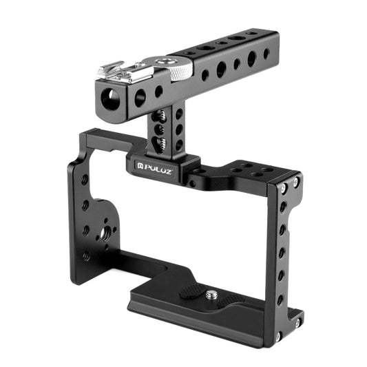 PULUZ Video Camera Cage Stabilizer with Handle for Sony A6600 / ILCE-6600, For Sony A6600