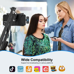 PULUZ Wireless Lavalier Noise Reduction Reverb Microphone for 8-Pin Device, Support Phone Charging