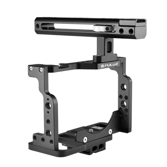 PULUZ Video Camera Cage Filmmaking Rig with Handle for Nikon Z6 / Z7, For Nikon Z6 / Z7 Cage with Handle